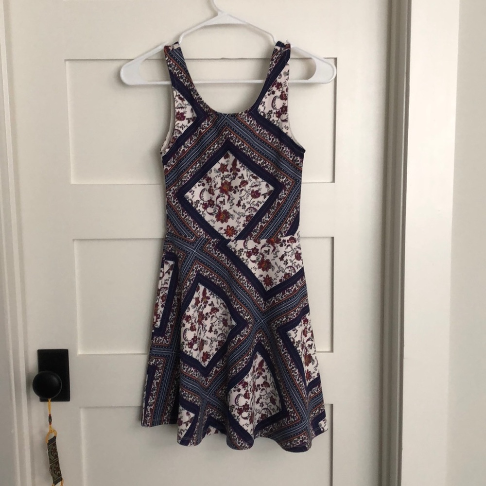 Flower patterned dress